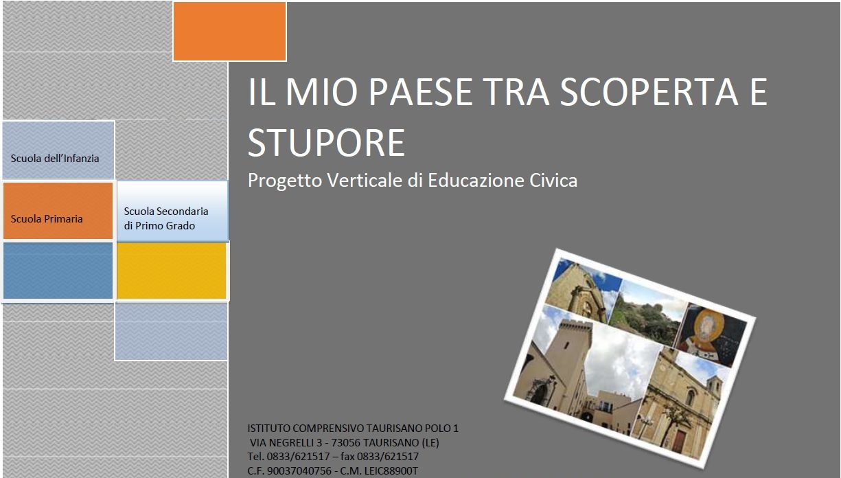 IL MIO PAESE TRA SCOPERTA E STUPORE